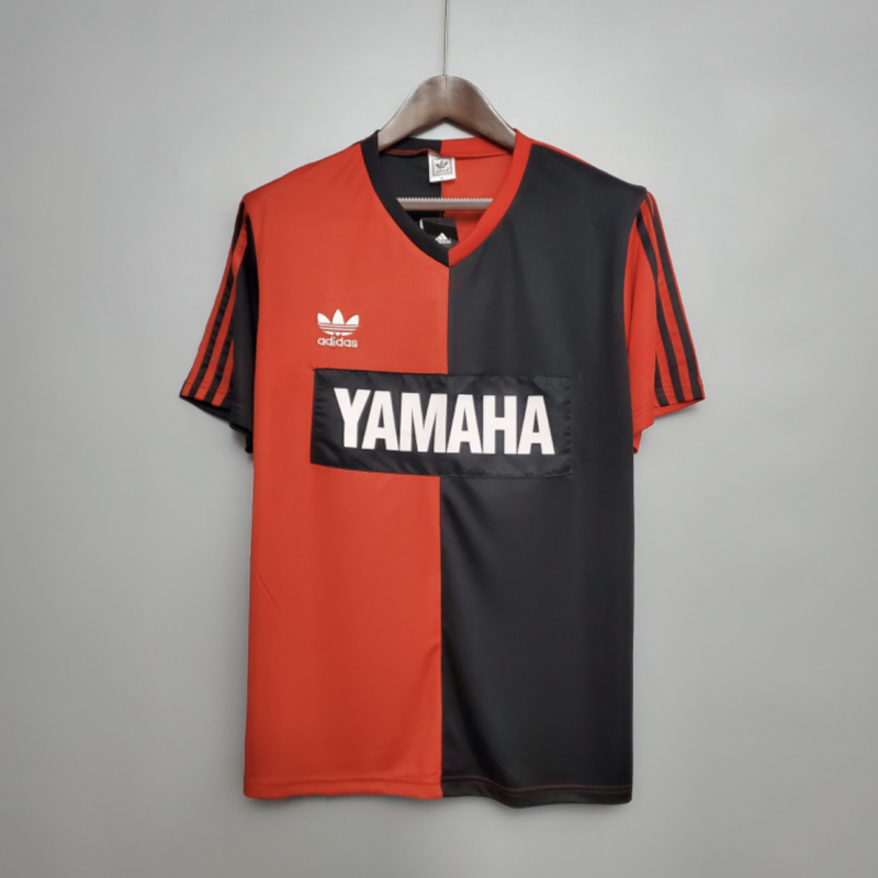 Retro Newell's Old Boys 93/94 Red and Black Kit